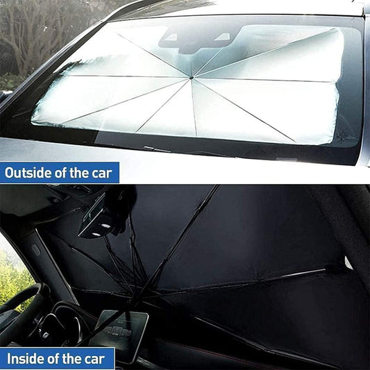 AutoShade Pro - Instant Folding Car Umbrella – Blocks Heat in Seconds!