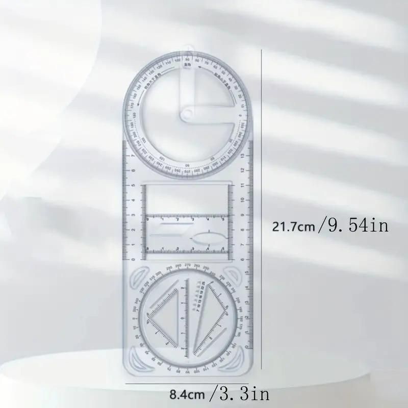 15-in-1 Multifunctional Geometry Ruler