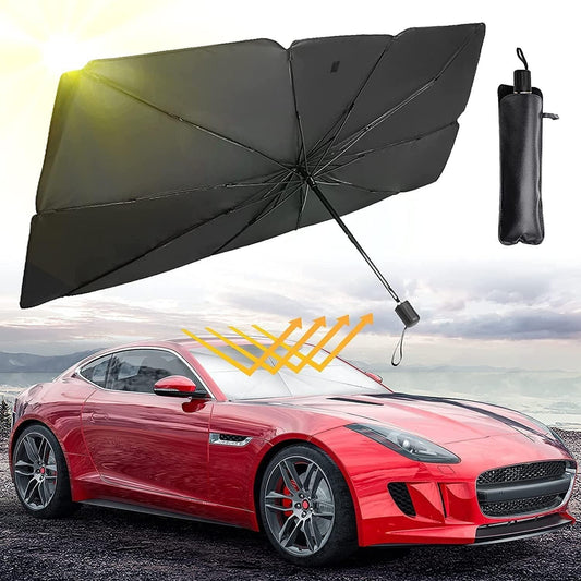 AutoShade Pro - Instant Folding Car Umbrella – Blocks Heat in Seconds!