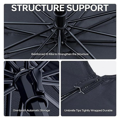 AutoShade Pro - Instant Folding Car Umbrella – Blocks Heat in Seconds!