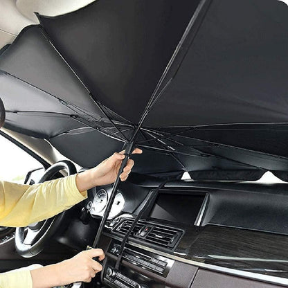 AutoShade Pro - Instant Folding Car Umbrella – Blocks Heat in Seconds!